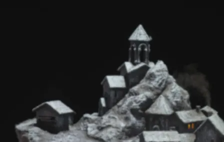 С неба упали три яблока